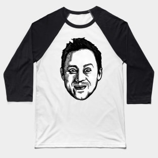 Limmy Face Baseball T-Shirt